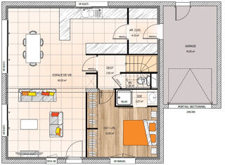  Maison 6 pices 130 m La possonnire