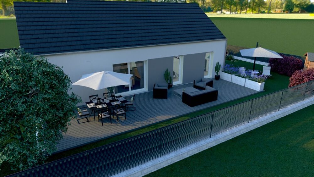 Maison de 5 pièces (90 m²) à construire à Criquebeuf-sur....