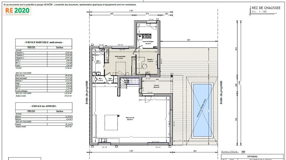 MAISON À CONSTRUIRE DE 192 M² À SAINT-HILAIRE-DE-RIEZ<BR....