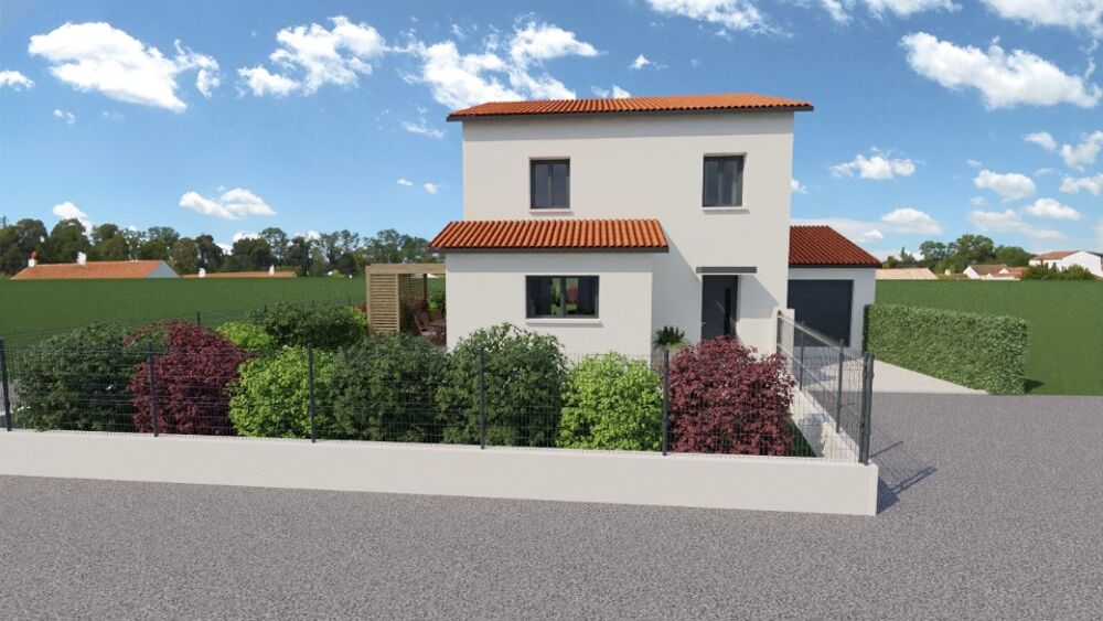 Maison neuve 114 M2 avec jardin à LAVEYRON (26140) V....