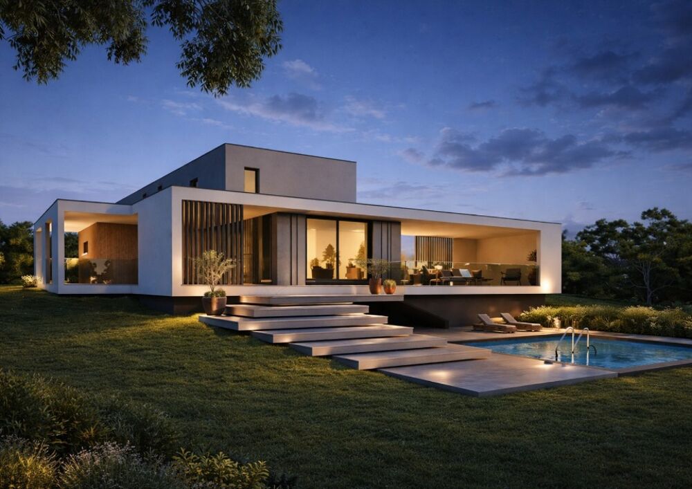 Dingsheim - Villa d'architecte d'exception aux lignes sp....