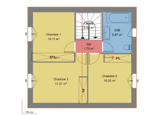  Maison 4 pi�ces 80 m� Villelaure