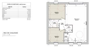  Maison à vendre 3 pièces 60 m²