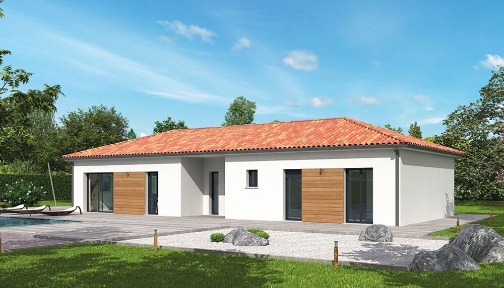 PROJET PRÊT À DÉCORER : terrain 307 m² + maison ossature....