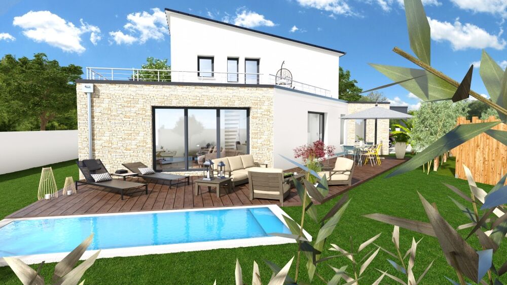 Projet Grande Maison + Terrain 500 m² à Chartres-de-Bret....