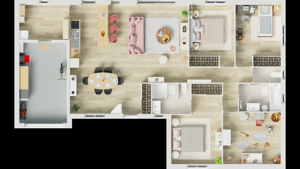 vente Maison - 5 pièce(s) - 113 m² Guzargues (34820)