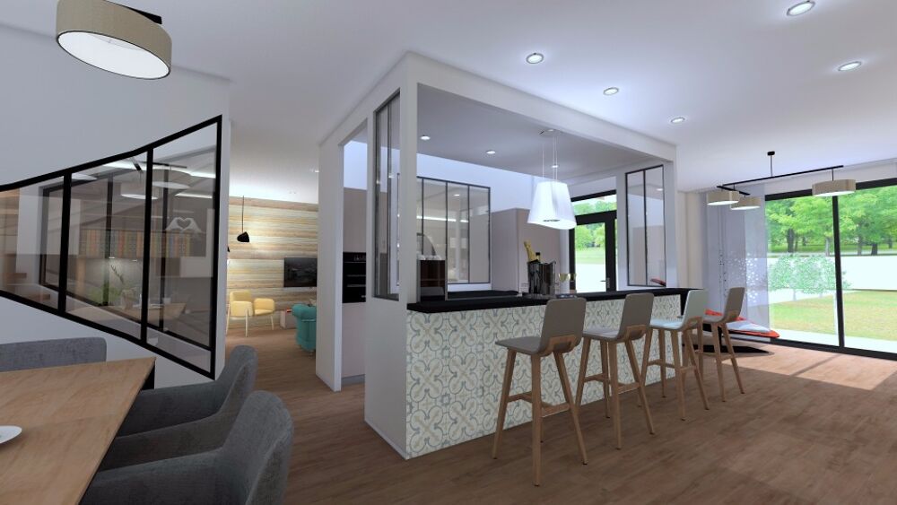 Projet de construction d'une maison de 145m2. Sous sol e....