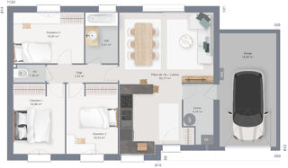  Maison à vendre 5 pièces 75 m²