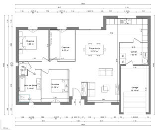  Maison à vendre 4 pièces 90 m²