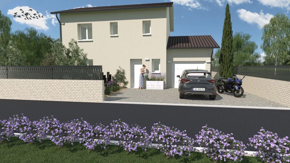 À Chalamont - Maison neuve F5 de 95 m² avec jardin à sai....