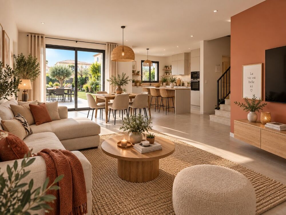 MAISON À CONSTRUIRE DE 90 M² À ÉTAGE - LA FARLÈDE <B....