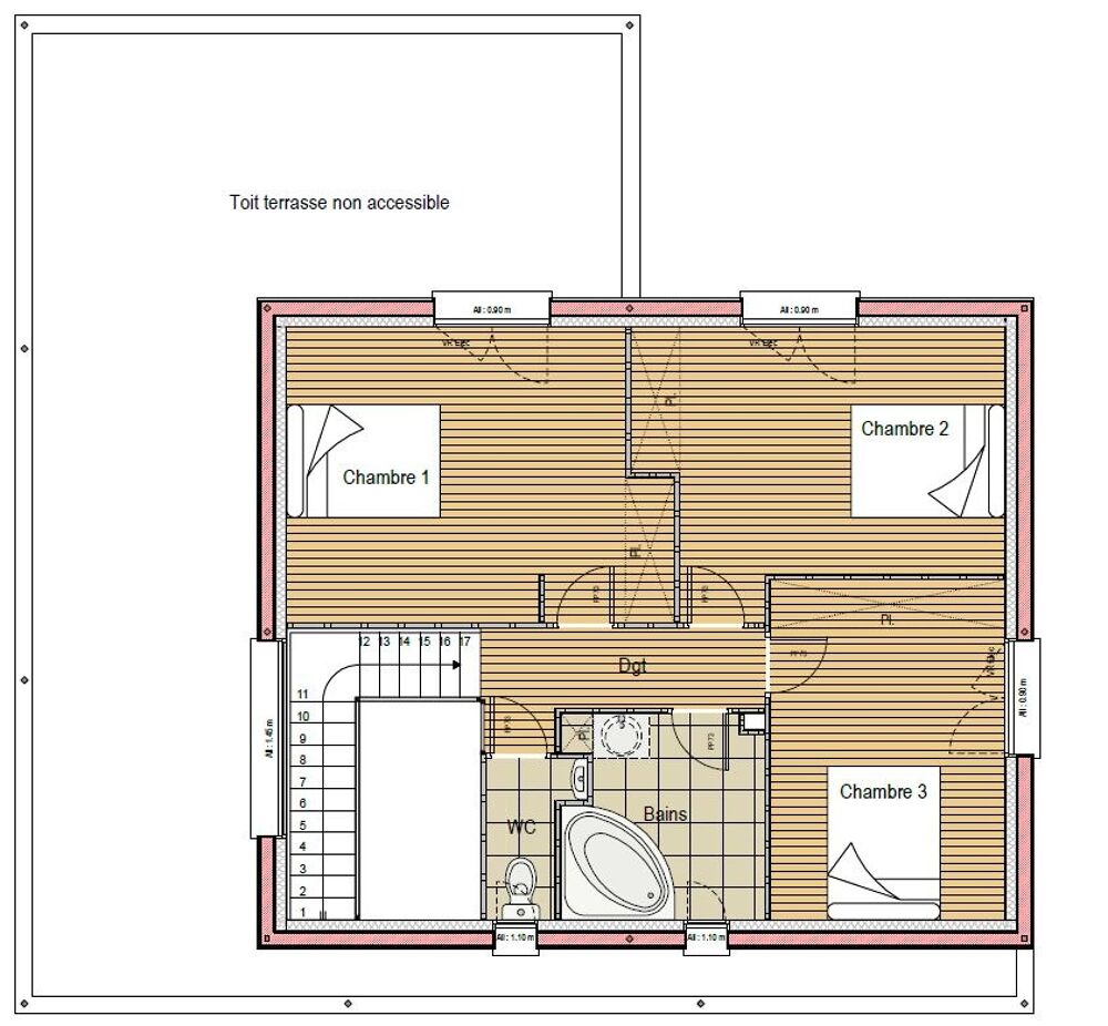 vente Maison - 5 pièce(s) - 140 m² Le Mans (72000)