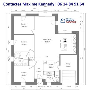  Maison à vendre 4 pièces 103 m²