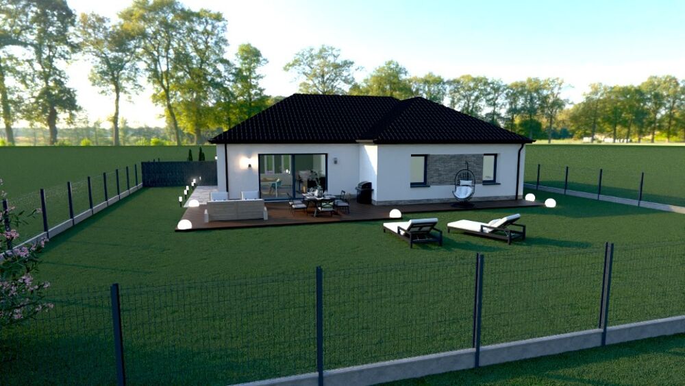 Découvrez cette belle maison contemporaine de plain pied....