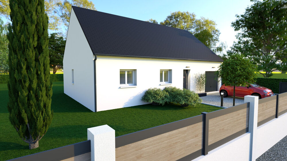 MAISON À CONSTRUIRE DE 80 M² PROCHE DE CHÂTEAUROUX, 4 PI....
