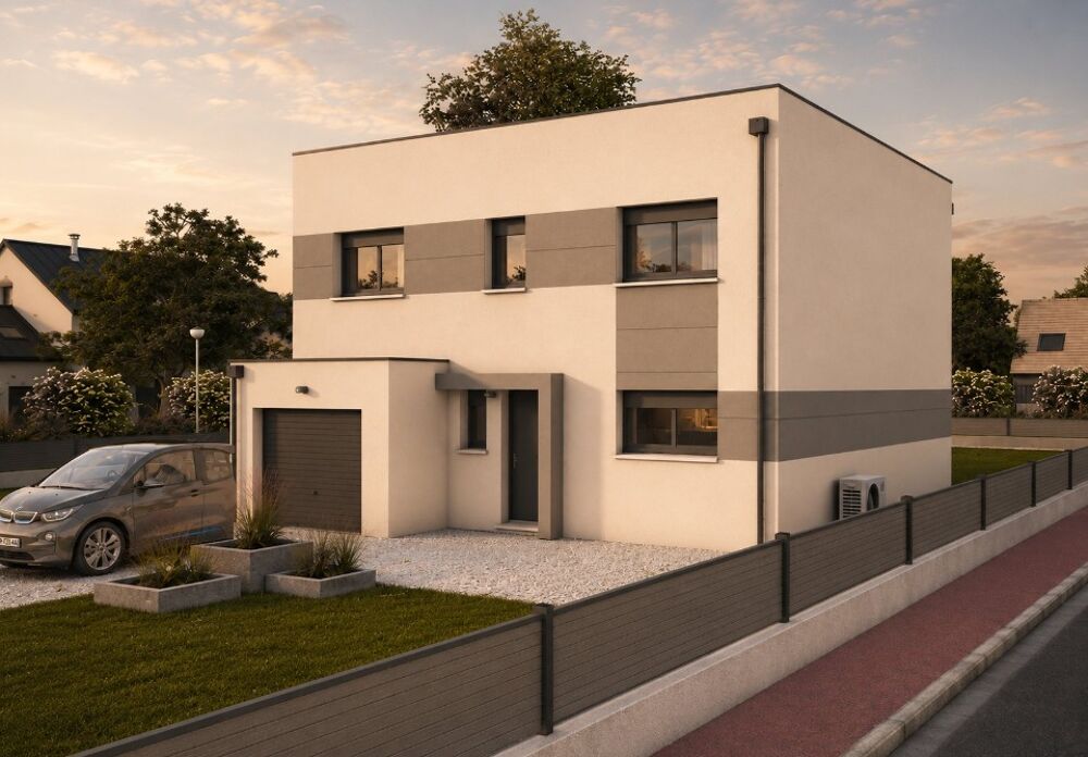 MAISON À CONSTRUIRE DE 128 M² IDÉALEMENT SITUÉE À NANTER....