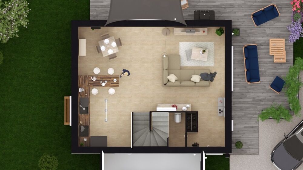 Maison à étage - 80 m² de caractère et d'élégance Av....