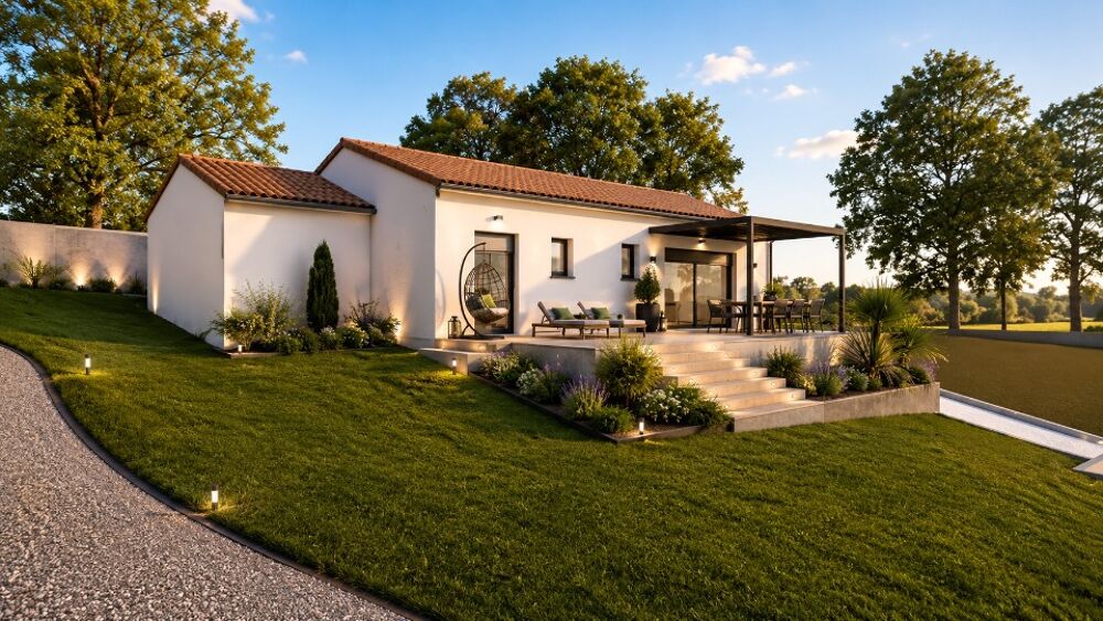 Maison neuve 100 M2 avec jardin sur la commune de MONTCH....