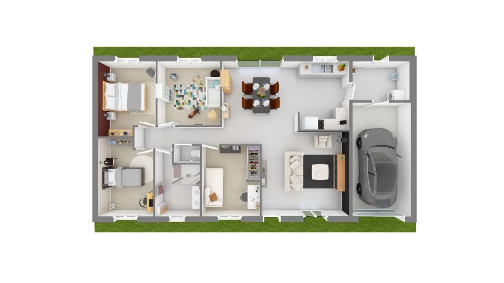 MAISON À CONSTRUIRE DE 108 M² À ARTHON, SECTEUR RÉSIDENT....