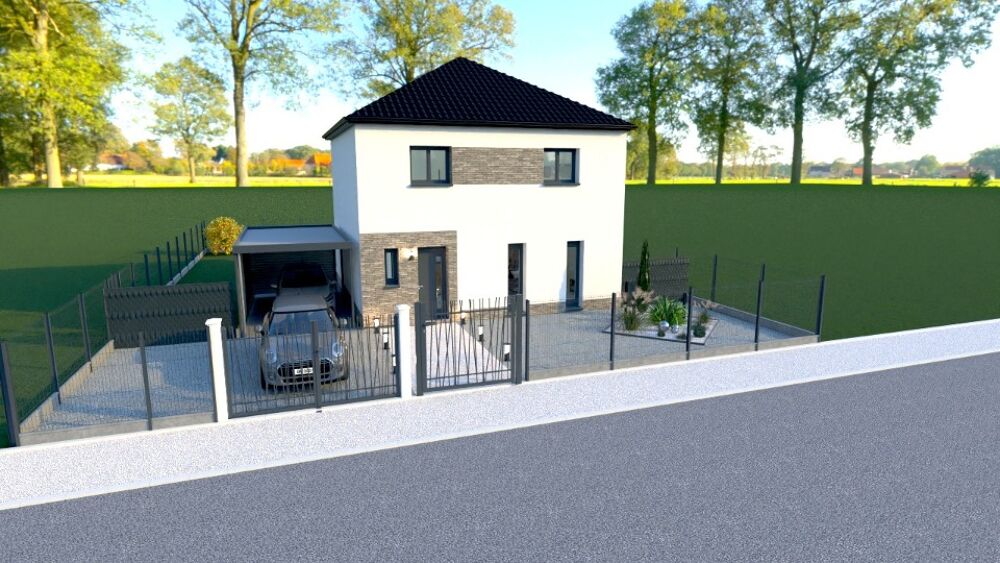vente Maison - 5 pièce(s) - 106 m² Chérisy (62128)