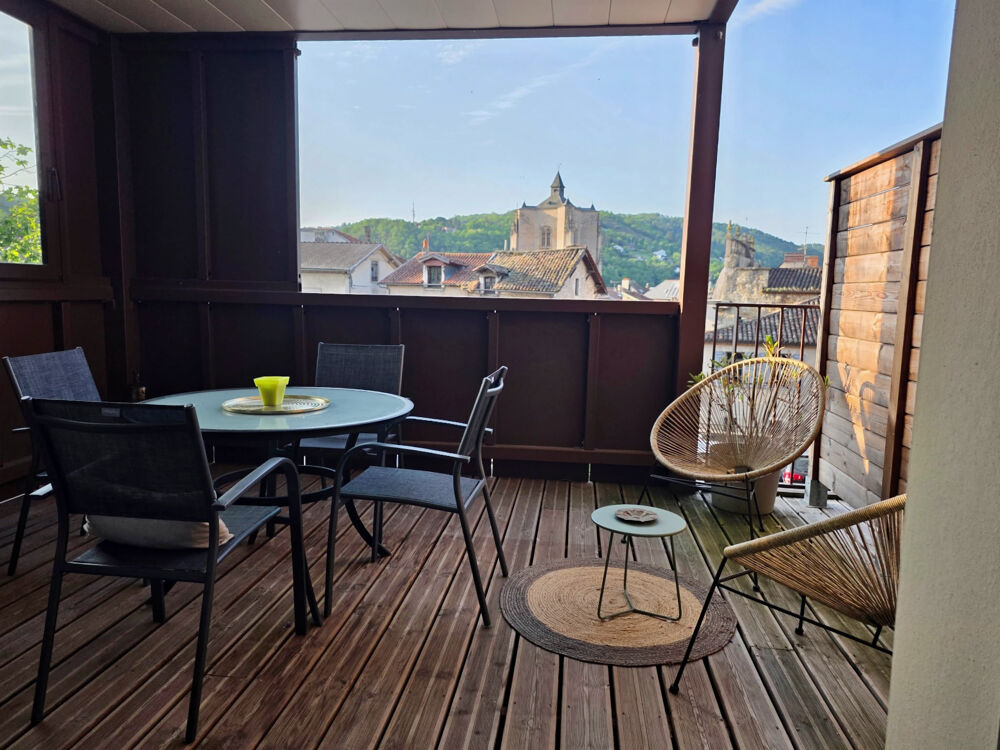 Location Appartement T3 meublé de 60 m2 Villefranche de rouergue