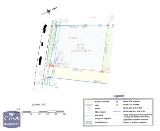  Terrain � vendre 824 m�