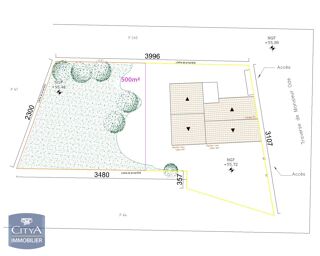  Terrain � vendre 500 m�