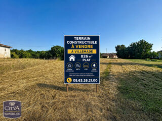  Terrain à vendre 826 m²