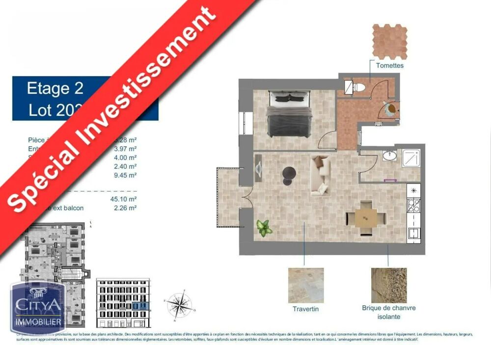 Appartement 2 pièces 45 m² · à Nice · 45 m² · 408 000 €
