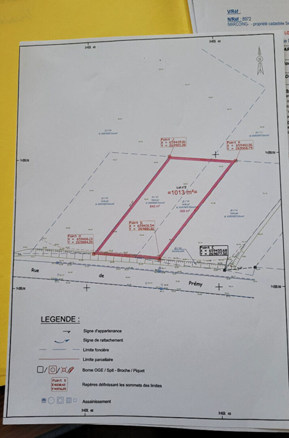Vente Terrain terrain Marcoing