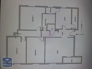  Appartement à vendre 4 pièces 73 m²