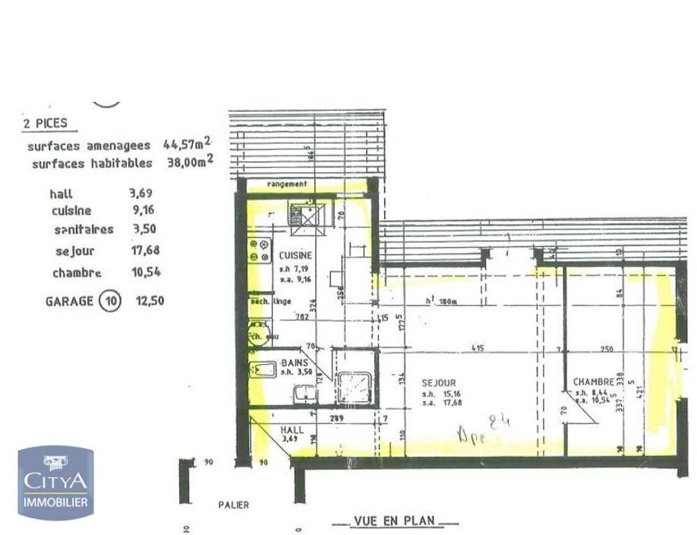 Appartement 2 pièces 44 m² · à Hirsingue · 44 m² · 110 000 €