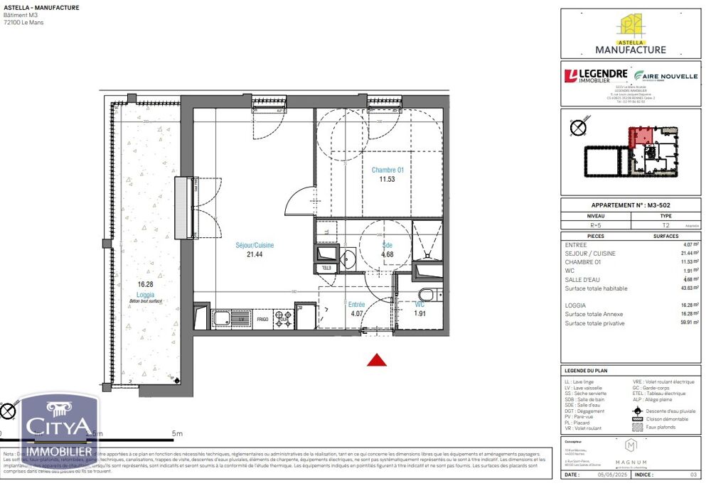 Vente Appartement appartement Le mans