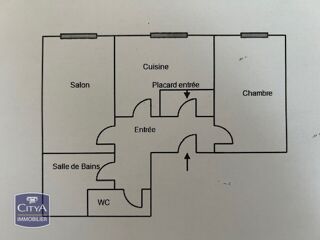  Appartement à vendre 2 pièces 41 m²