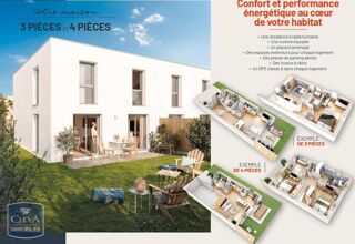  Maison � vendre 3 pi�ces 63 m�