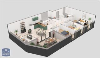  Appartement à vendre 4 pièces 83 m²