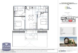  Appartement à vendre 3 pièces 50 m²