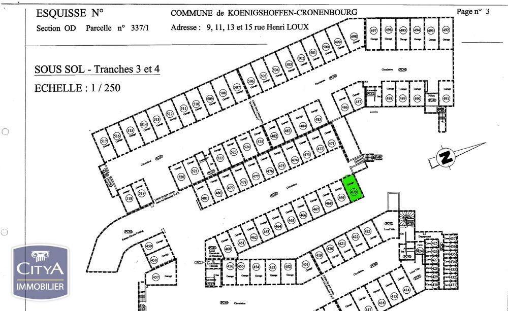 Vente Parking/Garage parking Strasbourg