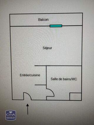  Appartement à vendre 1 pièce 21 m²