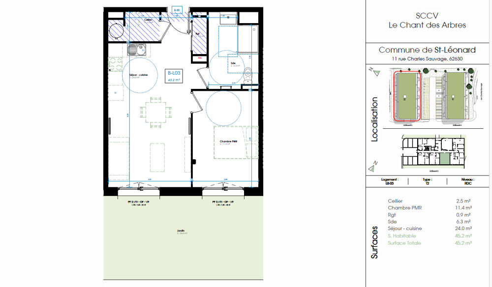 Vente Appartement appartement Saint-léonard