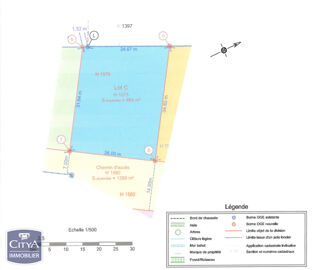  Terrain � vendre 864 m�