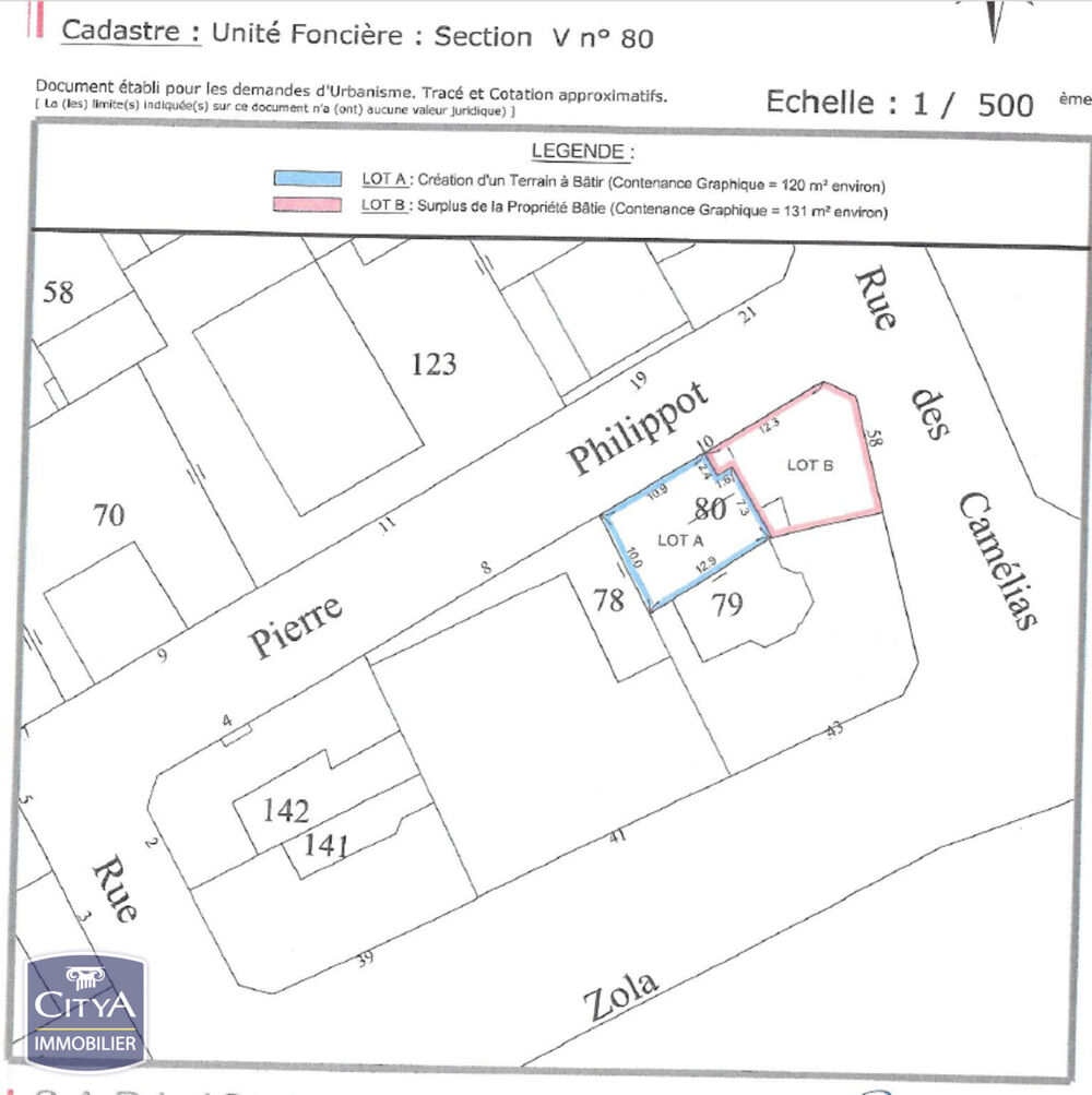 Vente Terrain terrain Alfortville
