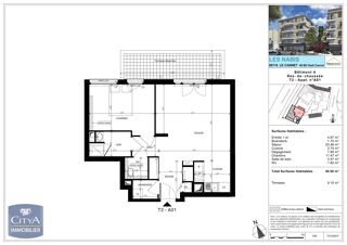  Appartement à vendre 2 pièces 49 m²