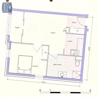  Appartement � vendre 2 pi�ces 45 m�