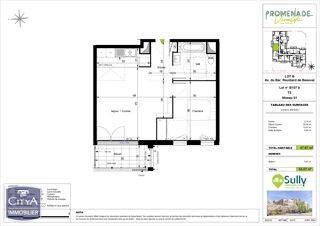  Appartement � vendre 2 pi�ces 48 m�