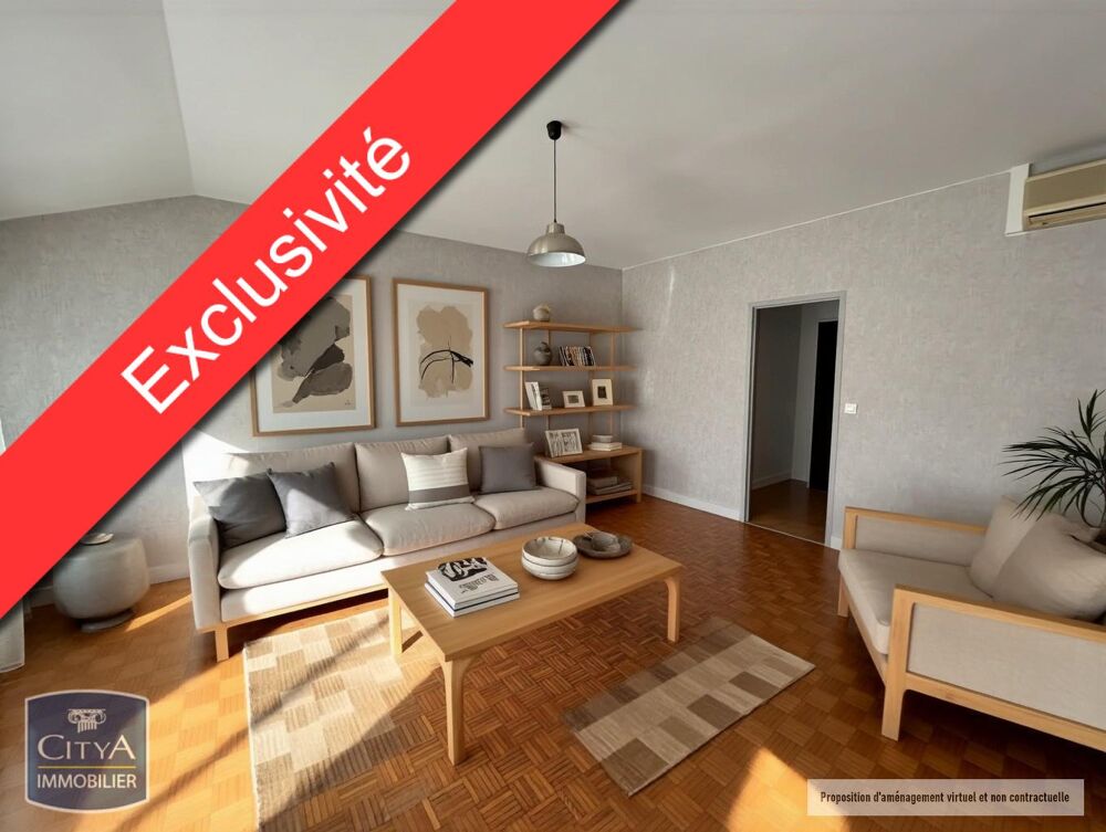Appartement 3 pièces 62 m² · à Périgueux · 62 m² · 110 000 €