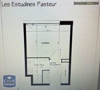  Appartement � vendre 1 pi�ce 18 m�