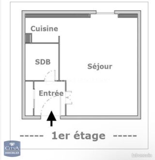  Appartement à vendre 1 pièce 33 m²