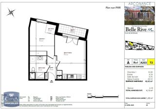  Appartement � vendre 2 pi�ces 42 m�