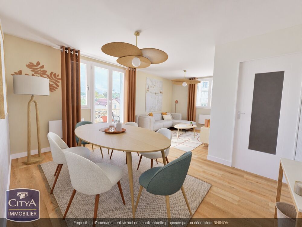 Appartement 3 pièces 68 m² · à Châteauroux · 68 m² · 67 000 €